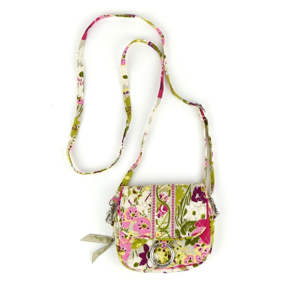 Vera Bradley Make Me Blush Mini Saddle Up Belt Crossbody Bag